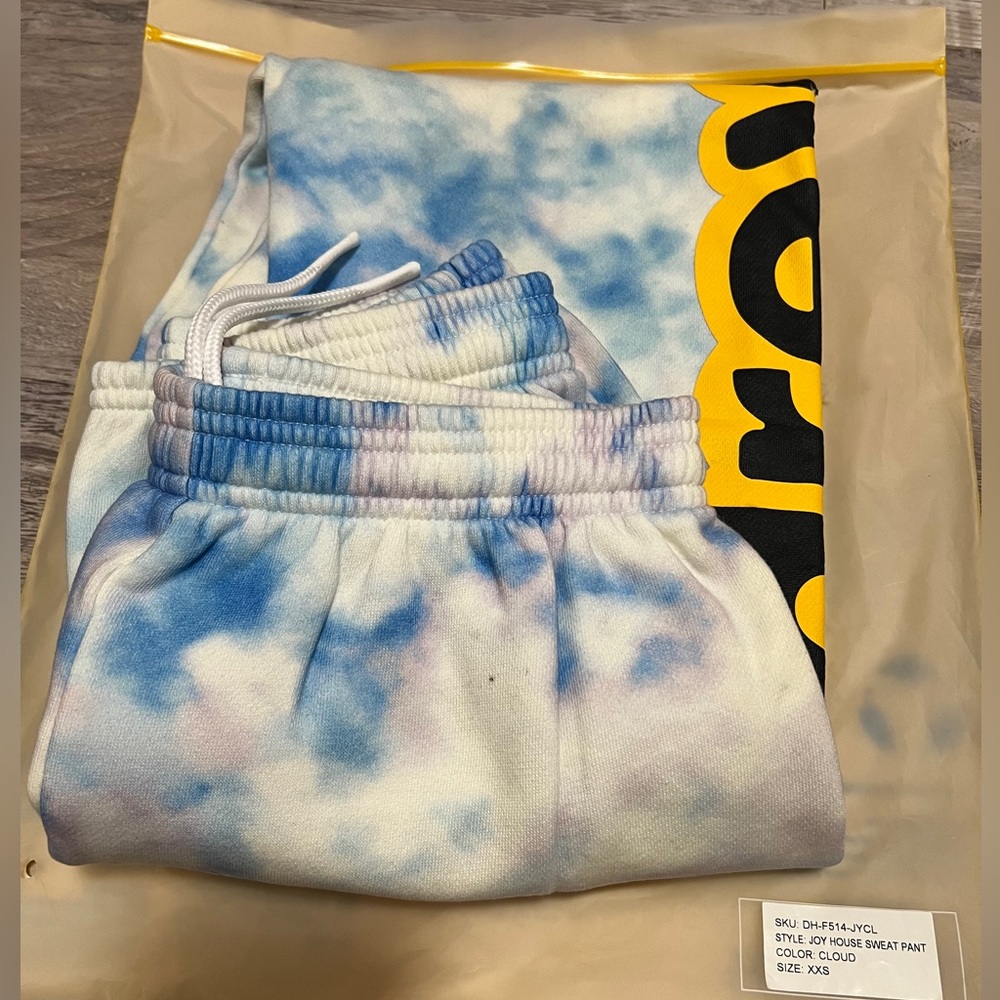 Drew House x Justin Bieber Joy Clouds Sweatpants XXS